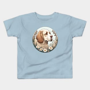 Clumber Spaniel Garden Kids T-Shirt